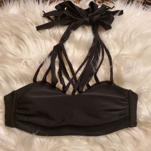 BLACK BIKINI TOP